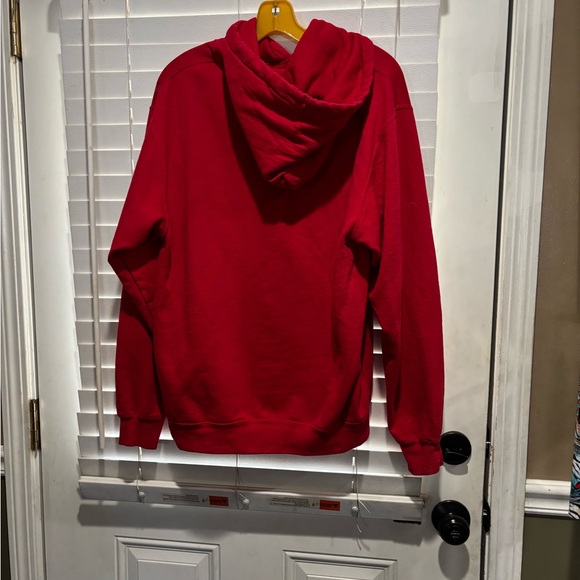 Red Hoodie Seatshirt - Picture 3 of 7